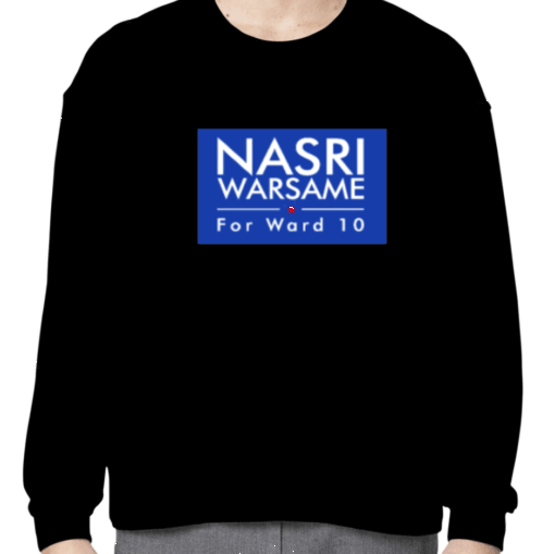 2023 DFL Nasri Warsame For Ward 10 Shirts