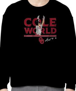 OKLAHOMA SOFTBALL: JAYDA COLEMAN COLE WORLD OFFICIAL SHIRT