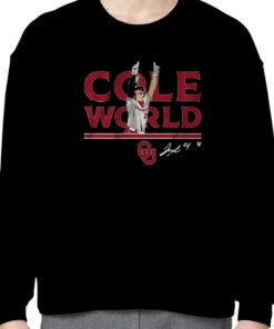 OKLAHOMA SOFTBALL: JAYDA COLEMAN COLE WORLD RETRO SHIRT