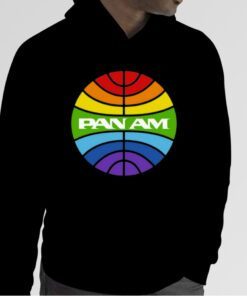 Pan Am Logo Rainbow Shirts