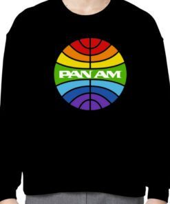 Pan Am Logo Rainbow Shirts