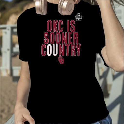 OKLAHOMA SOFTBALL: OKC IS SOONER COUNTRY 2023 SHIRT