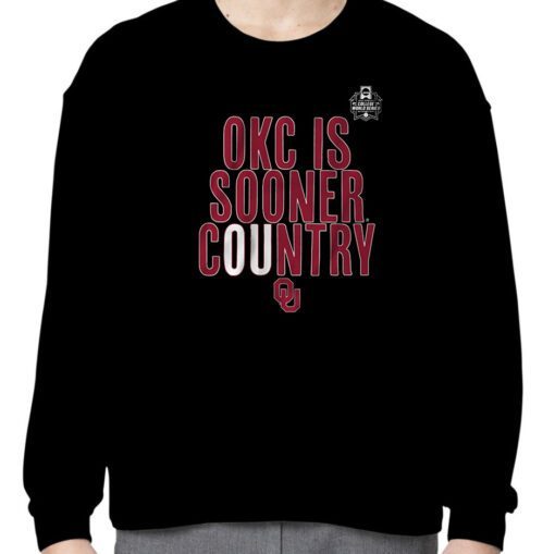 OKLAHOMA SOFTBALL: OKC IS SOONER COUNTRY 2023 SHIRT