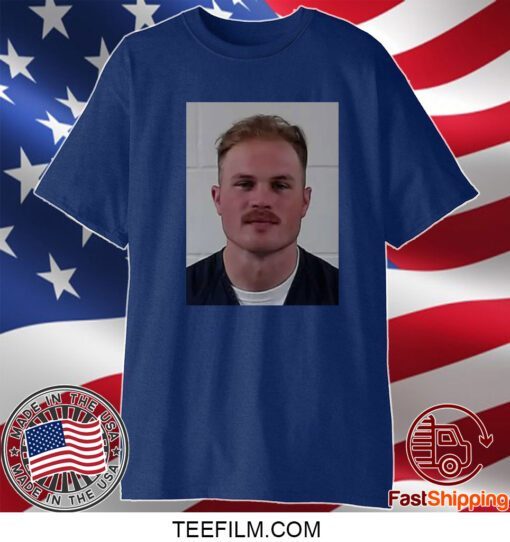 Zach Bryan Mugshot Craig County Jail TShirt