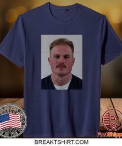 Zach Bryan Mugshot Tee Shirts