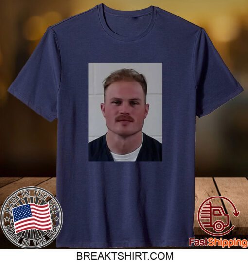 Zach Bryan Mugshot Tee Shirts