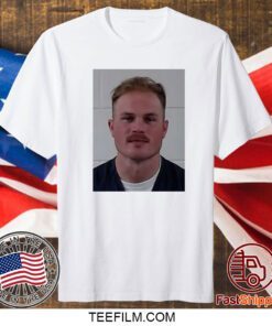 Zach Bryan Mugshot Craig County Jail TShirt