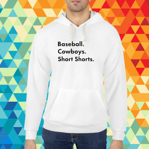 Garett Delano Baseball Cowboys Short Shorts T-Shirt