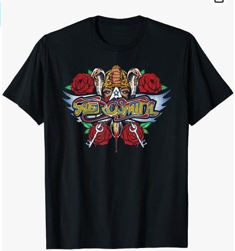 Aerosmith Amazon Exclusive - Permanent Vacation 1988 Tour T-Shirt ...