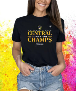 Milwaukee Brewers 2023 Nl Central Division Champions Locker Room T-Shirt