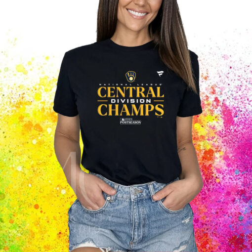 Milwaukee Brewers 2023 Nl Central Division Champions Locker Room T-Shirt