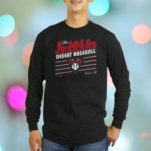 Arizona Diamondbacks Majestic Threads 2023 World Series Local Lines T-Shirt