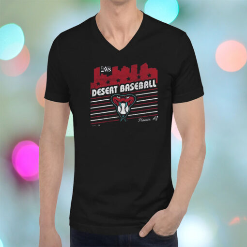 Arizona Diamondbacks Majestic Threads 2023 World Series Local Lines T-Shirt