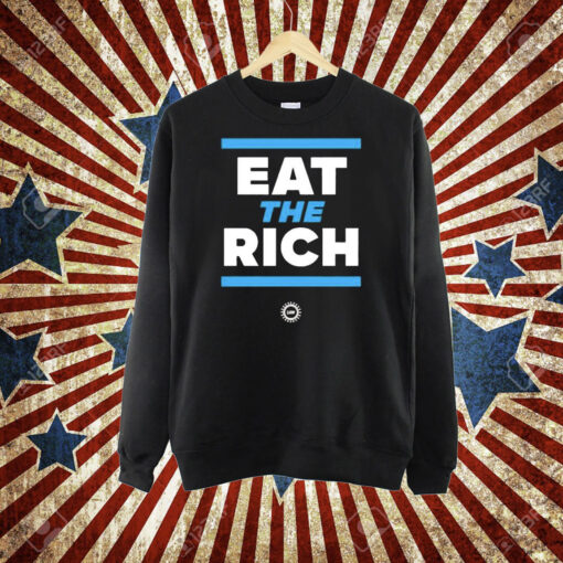 Original Eat The Rich Uaw On Strike TShirt