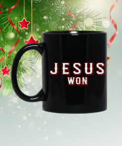 Evan Carter Jesus Won Mug