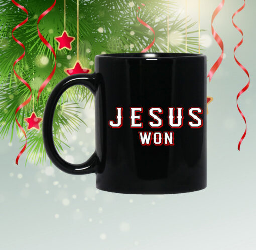 Evan Carter Jesus Won Mug