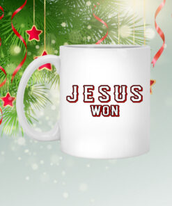 Evan Carter Jesus Won Mugs