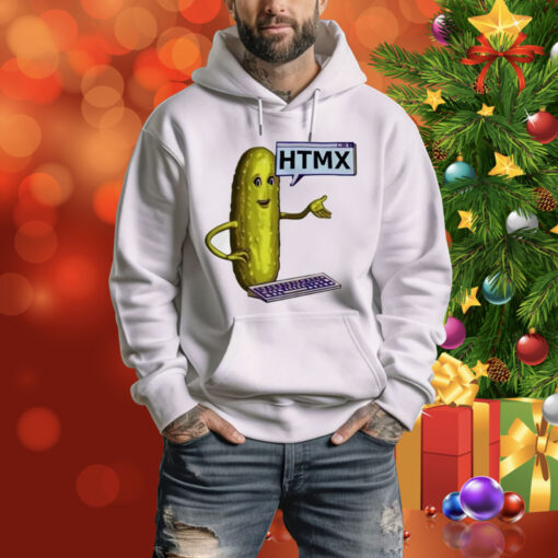 Htmx Pickle Hoodie Shirt