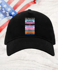 Official The Eras Tour Taylor Swift Fearless Speak Now Red TS 1989 Reputation Lover Folklore Evermore Midnights Cap