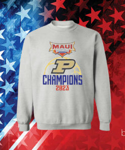 Purdue Maui Invitational Champions 2023 Hoodie Shirts