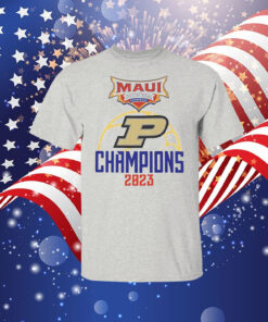 Purdue Maui Invitational Champions 2023 Hoodie TShirts