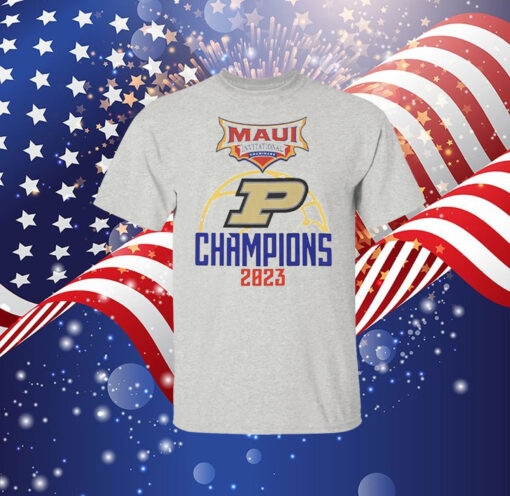 Purdue Maui Invitational Champions 2023 Hoodie TShirts