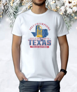 Texas Rangers 2023 World Series Champions Deep In The Heart Of Texas T-Shirt