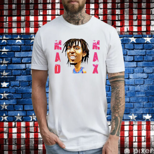 Tyrese Maxey Mad Max Caricature Philadelphia Basketball T-Shirts