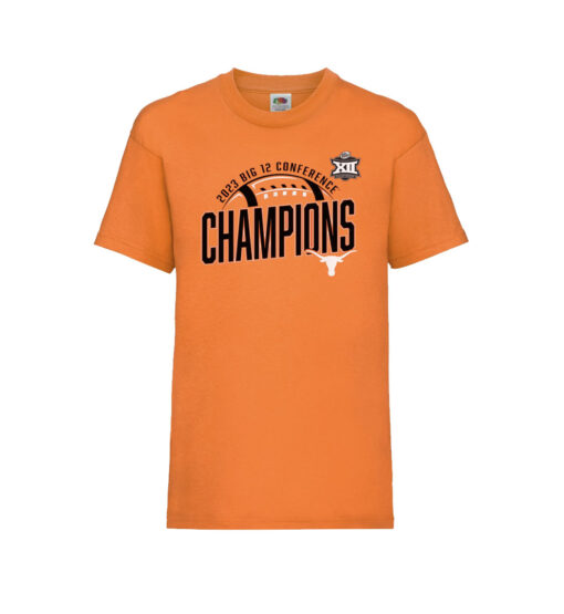 Texas Longhorns 2023 Big 12 Football Conference Champions Hoodie T-Shirt