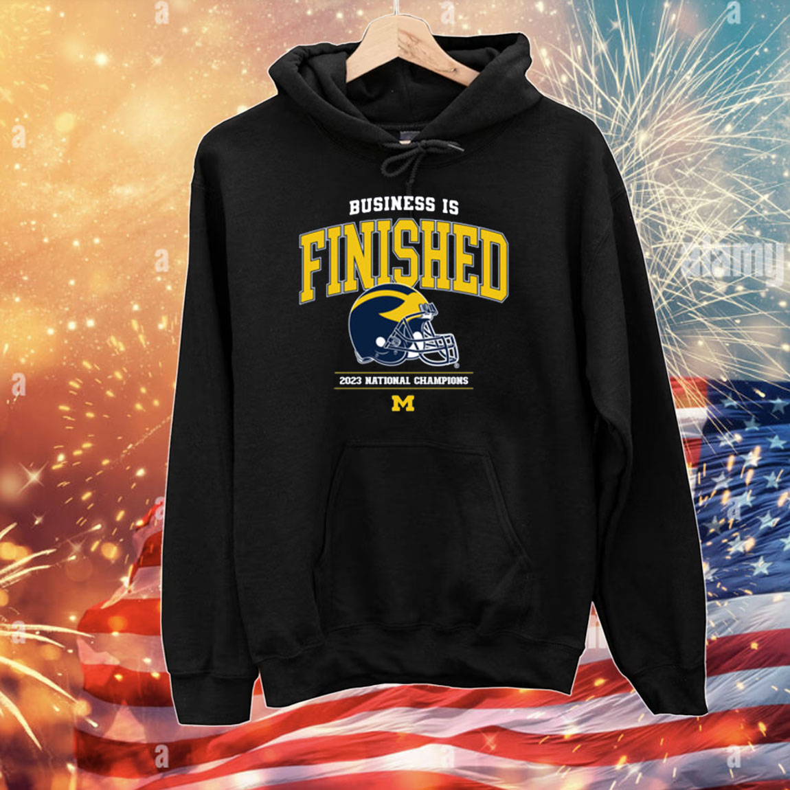 Business Is Finished Michigan 2023 National Champions T-Shirt - BreakTShirt