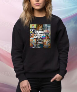 Gta Vi Six X Bluey Hoodie Tee Shirts