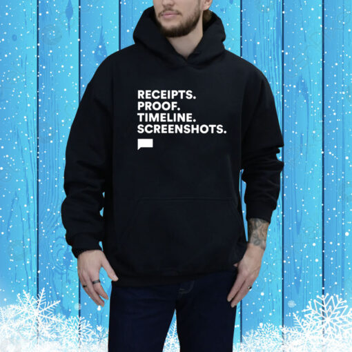 The Real Housewives Of Salt Lake City Receipts Proof Timeline Screenshots Hoodie Shirt