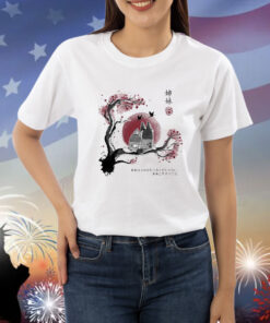 Bluey and Bingo Heeler Sisters in Japan t-shirt