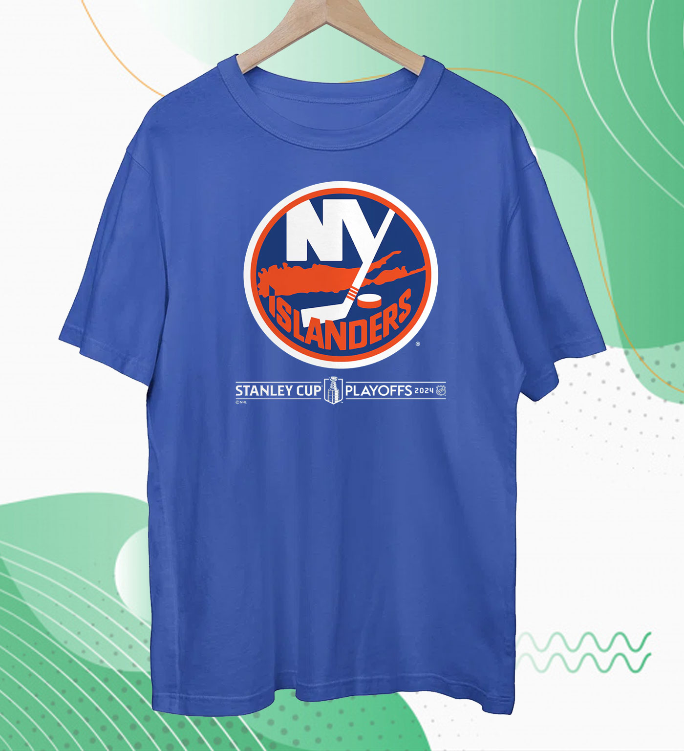 New York Islanders 2024 Stanley Cup Playoffs Breakout Hoodie Shirt