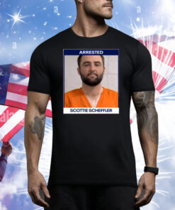 Arrested Scottie Scheffler Mugshot Tee Shirt