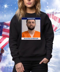 Arrested Scottie Scheffler Mugshot Tee Shirt